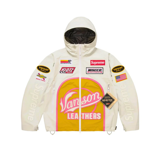 Veste Blanc/Jaune